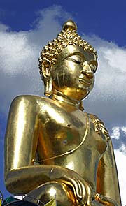 'The Large Golden Buddha at the Golden Triangle' by Asienreisender